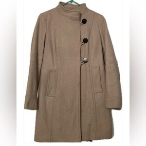 Wool blend grey peacoat women’s Medium